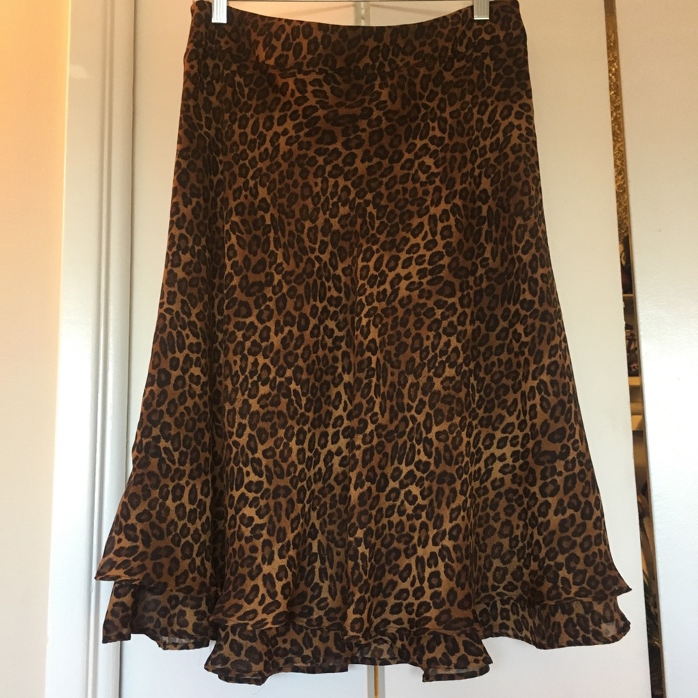Realisation Par style leopard print skirt